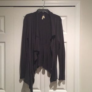 Free People Sweatshirt material Zip up.